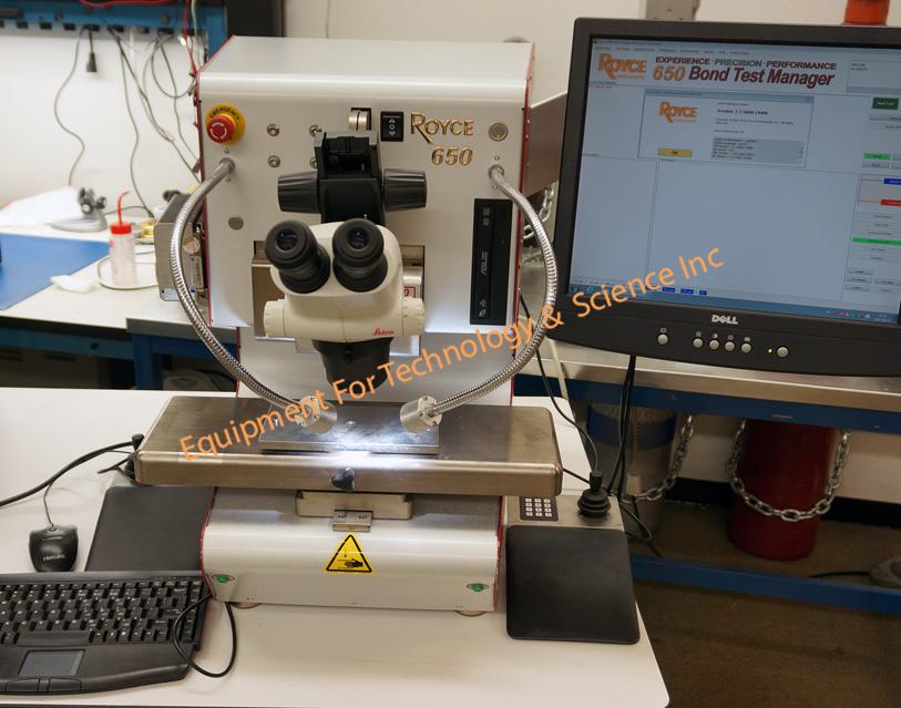 <br />
<b>Notice</b>: Undefined index: alt in <b>/home/equiptec/public_html/addon-domains/equipx.net/themes/equip/template/product/products.php</b> on line <b>84</b><br />
Royce 650 universal tester with Leica microscope and ball shear module